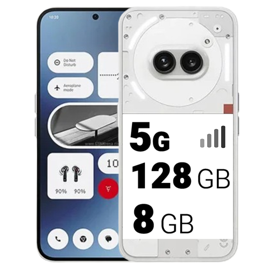 گوشی موبایل ناتینگ مدل Phone 2a دو سیم کارت ظرفیت 128 گیگابایت رم 8 گیگابایت