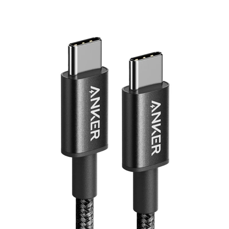 کابل تبدیل USB-C به USB-C انکر مدل Nylon A8752 طول یک متر