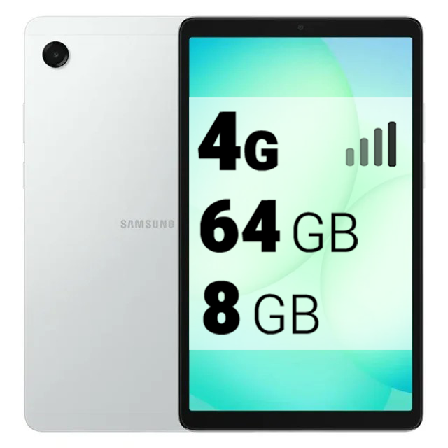 تبلت 8.7 اینچ سامسونگ مدل Galaxy Tab A11 4G ظرفیت 64 گیگابایت و رم 4 گیگابایت