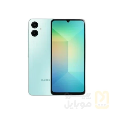گوشی موبایل سامسونگ مدل Galaxy A06 دو سیم کارت ظرفیت 64 گیگابایت و رم 4 گیگابایت | ساخت چین - تصویر ۱ گوشی موبایل سامسونگ مدل Galaxy A06 دو سیم کارت ظرفیت 64 گیگابایت و رم 4 گیگابایت | ساخت چین - تصویر ۱