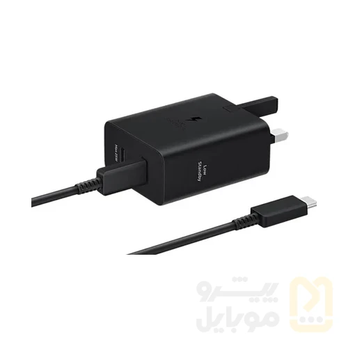 شارژر دیواری 50 وات سامسونگ مدل EP-T5020 به همراه کابل USB-C - تصویر ۱
