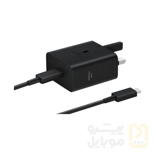 شارژر دیواری 45 وات سامسونگ مدل EP-T4511 به همراه کابل Type-C - تصویر ۱