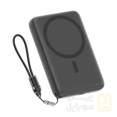 پاوربانک بی‌سیم 22.5 وات کیو سی وای مدل PBW10A ظرفیت 10000 میلی‌آمپرساعت - تصویر ۱