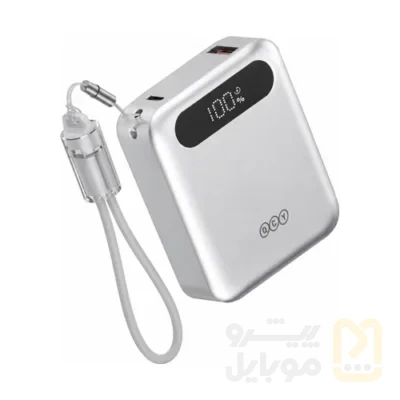 پاوربانک 22.5 وات کیو سی وای مدل PB10D ظرفیت 10000 میلیآمپر ساعت - تصویر ۳ پاوربانک 22.5 وات کیو سی وای مدل PB10D ظرفیت 10000 میلیآمپر ساعت - تصویر ۳
