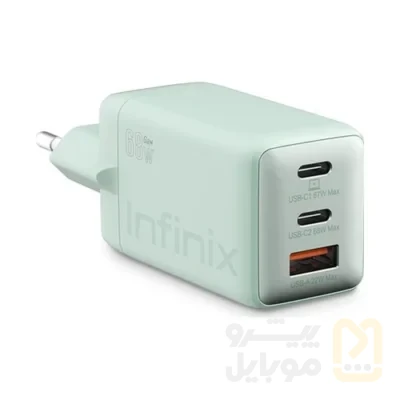 شارژر دیواری اینفینیکس مدل GAN 68W - تصویر ۱ شارژر دیواری اینفینیکس مدل GAN 68W - تصویر ۱