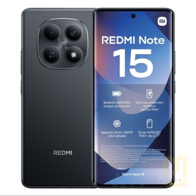گوشی موبایل شیائومی مدل Redmi Note 15 4G دو سیم کارت ظرفیت 256 گیگابایت و رم 8 گیگابایت | پک گلوبال