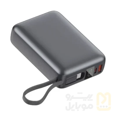 پاوربانک 45 وات کیو سی وای مدل PB20A ظرفیت 20000 میلیآمپرساعت - تصویر ۱ پاوربانک 45 وات کیو سی وای مدل PB20A ظرفیت 20000 میلیآمپرساعت - تصویر ۱
