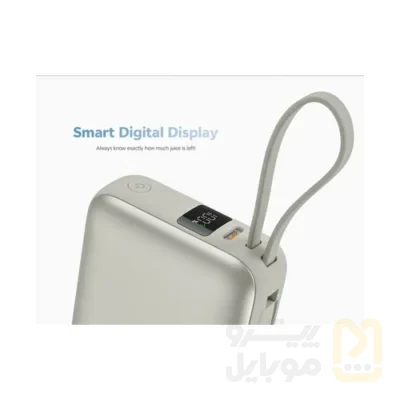 پاوربانک 35 وات کیو سی وای مدل PB10C ظرفیت 10000 میلیآمپر ساعت - تصویر ۲ پاوربانک 35 وات کیو سی وای مدل PB10C ظرفیت 10000 میلیآمپر ساعت - تصویر ۲