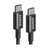 کابل تبدیل USB-C به USB-C انکر مدل Nylon A8752 طول یک متر 60 وات - تصویر ۱