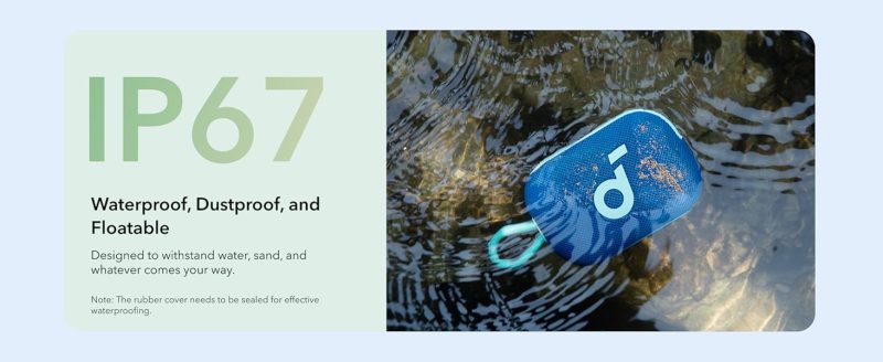 اسپیکر انکر Soundcore Select 4 Go شناور روی آب