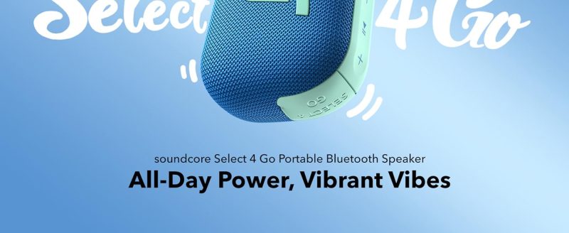 اسپیکر قابل حمل انکر Soundcore Select 4 Go در فضای باز