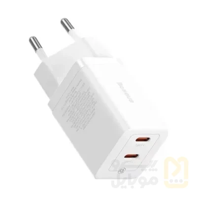 شارژر دیواری بیسوس 40 وات مدل Baseus GaN5 Pro - تصویر ۳ شارژر دیواری بیسوس 40 وات مدل Baseus GaN5 Pro - تصویر ۳