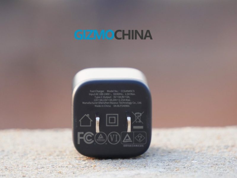 شارژر دیواری ۴۵ وات بیسوس PicoGo با فناوری GaN