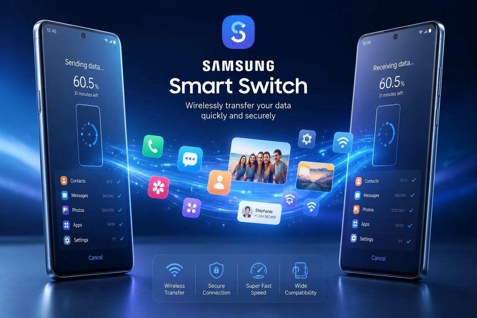 نحوه انتقال اطلاعات با Smart Switch سامسونگ | آموزش کامل و سریع