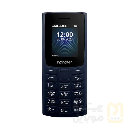 گوشی موبایل هانوفر مدل 105 2023 دو سیم کارت - تصویر ۱