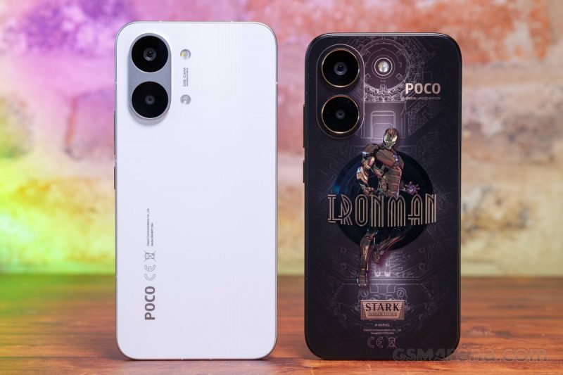 نمای کلی گوشی پوکو X8 Pro Max در دست