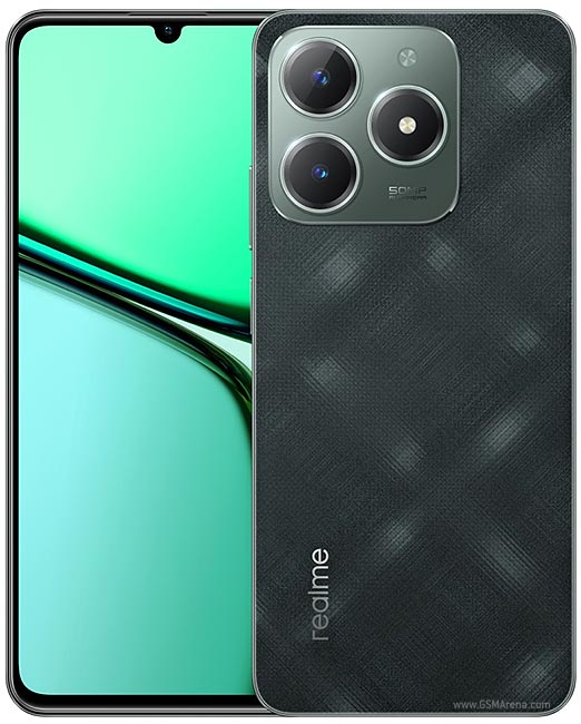 نمای جلو و پشت ریلمی C61