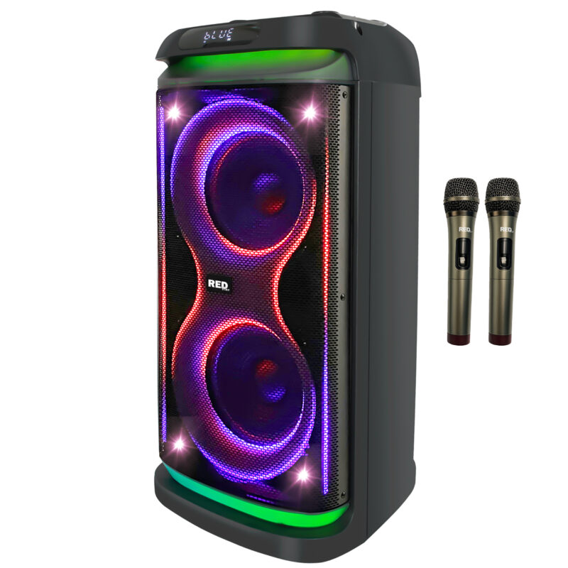 اسپیکر بلوتوثی ردتون RockBox R200 با نورپردازی RGB